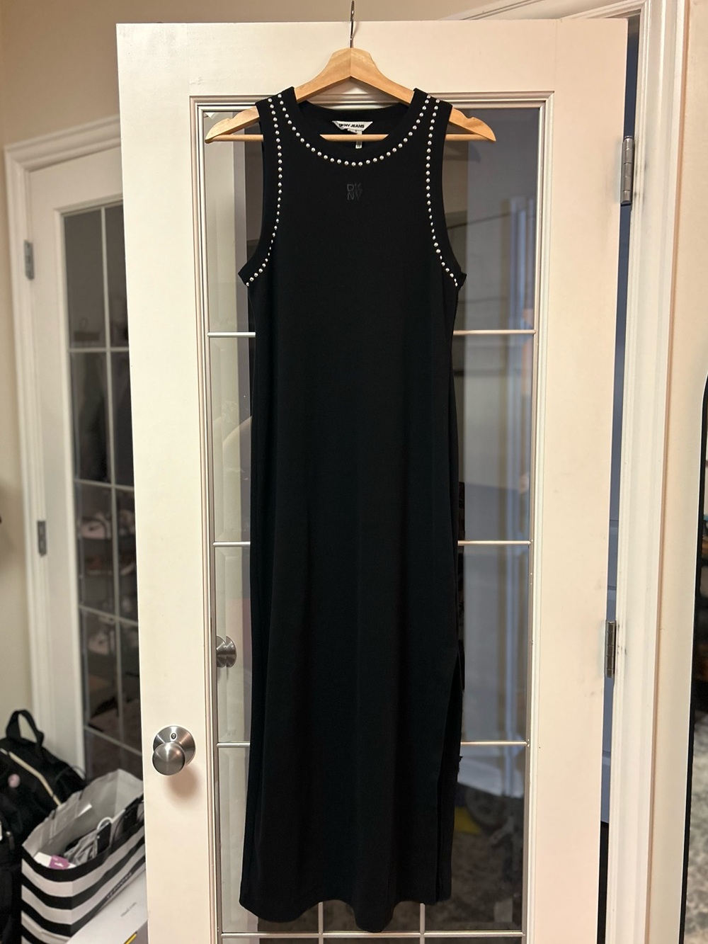 DKNY Jeans
Women's Domestud Tank Crew Neck Pencil Midi Dress